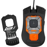 GIGABYTE AORUS M5 mus Højre hånd USB Type-A Optisk 16000 dpi, Gaming mus Sort, Højre hånd, Optisk, USB Type-A, 16000 dpi, Sort