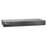 Inter-Tech KVM AS-9108DU KVM Switch Stativ-montering Sort, KVM-switchen 1920 x 1080 pixel, Fuld HD, Stativ-montering, Sort