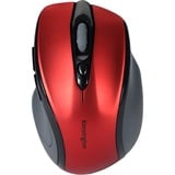 Kensington Colored Pro Fit Mouse, Mus Rød, Højre hånd, Optisk, RF trådløst, 1600 dpi, Rød