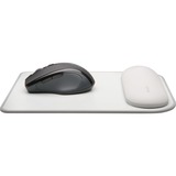 Kensington ErgoSoft Wrist Rest Mouse, Musemåtte grå, Grå, Monokromatisk, Imiteret læder, Gele, Håndledsstøtte