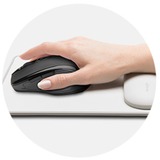 Kensington ErgoSoft Wrist Rest Mouse, Musemåtte grå, Grå, Monokromatisk, Imiteret læder, Gele, Håndledsstøtte