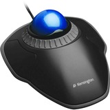 Kensington Orbit™ kabelforbundet trackball med rullering Sort/Blå, Ambidextrous, Optisk, USB Type-A, Sort