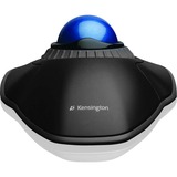 Kensington Orbit™ kabelforbundet trackball med rullering Sort/Blå, Ambidextrous, Optisk, USB Type-A, Sort