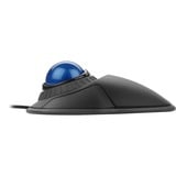 Kensington Orbit kabelforbundet trackball med rullering Sort/Blå, Ambidextrous, Optisk, USB Type-A, Sort
