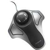 Kensington Orbit optisk kabelforbundet trackball Sølv/Sort, Ambidextrous, Trackball, USB Type-A, Sølv