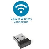 Kensington Pro Fit Ergo tastatur Bluetooth Sort, DE-layout, Trådløs, Bluetooth