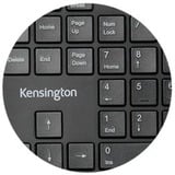 Kensington Pro Fit Ergo tastatur Bluetooth Sort, DE-layout, Trådløs, Bluetooth