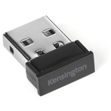 Kensington Pro Fit Ergo tastatur Universel RF trådløs + USB QWERTZ Tysk Sort Sort, DE-layout, Fuld størrelse (100 %), Kabel & trådløs, RF trådløs + USB, QWERTZ, Sort