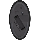 Kensington Pro Fit Ergo trådløs mus Sort, Højre hånd, RF trådløs + Bluetooth, 1600 dpi, Sort