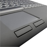 KeySonic ACK-540U+ tastatur USB QWERTY US engelsk Sort Sort, Amerikansk layout, Mini, Ledningsført, USB, Membran, QWERTY, Sort