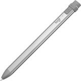 Logitech 914-000052 stylus pen Grå, Sølv 20 g, Intastnings stift Sølv/grå, Tablet, Apple, Grå, Sølv, iPad Pro 12.9" (3rd gen), iPad Pro 11", iPad (7th, 6th gen), iPad Air (3rd gen), iPad mini (5th gen), Acrylonitrilbutadienstyren, Aluminium, Silikone, Indbygget
