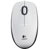 Logitech B100 Optical Usb Mouse f/ Bus mus Ambidextrous USB Type-A Optisk 800 dpi Hvid, Ambidextrous, Optisk, USB Type-A, 800 dpi, Hvid