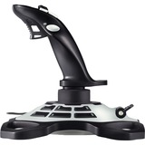 Logitech Extreme 3D PRO Sort, Hvid USB 2.0 Joystick Digital PC Sort/Sølv, Joystick, PC, Digital, Ledningsført, USB 2.0, Sort, Hvid