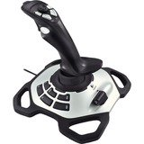 Logitech Extreme 3D Pro Sort, Hvid USB 2.0 Joystick Digital PC Sort/Sølv, Joystick, PC, Digital, Ledningsført, USB 2.0, Sort, Hvid