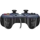 Logitech F310 Sort, Blå USB 2.0 Gamepad Analog/digital PC Sort/Blå, Gamepad, PC, Tilbageknap, D-måtte, Knappen Start, Analog/digital, Ledningsført, USB 2.0