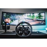 Logitech G923 Sort USB 2.0 Rat + Pedaler Analog/digital PC, Xbox One, Xbox Series S, Xbox Series X Sort, Rat + Pedaler, PC, Xbox One, Xbox Series S, Xbox Series X, D-måtte, Analog/digital, 900°, Ledningsført