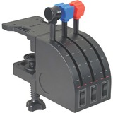 Logitech G Saitek PRO Flight Throttle Quadrant USB Joystick, Stak håndtag Joystick, Ledningsført, USB, 312 mm, 160 mm, 129 mm