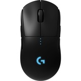 Logitech Pro Wireless mus Højre hånd RF trådløst Optisk 16000 dpi, Gaming mus Sort, Højre hånd, Optisk, RF trådløst, 16000 dpi, Sort