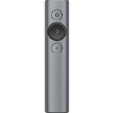 Logitech Spotlight trådløs præsentationsenhed Bluetooth/RF Grå, Studievært Bluetooth/RF, USB, 30 m, Grå