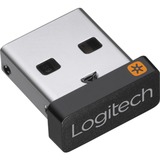 Logitech USB Unifying Receiver USB-modtager Sort, USB-modtager, 14 mm, 6 mm, 15 mm, 1,23 g, Sort