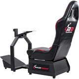 RaceRoom RR3055 Universal gamingstol Sort, Rød, Sim Rig Sort/Rød, Universal gamingstol, Væddeløb, PC, Playstation, Xbox, Sort/rød, Sort, Rød, Imiteret læder