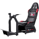RaceRoom RR3055 Universal gamingstol Sort, Rød, Spil pladser Sort/Rød, Universal gamingstol, Væddeløb, PC, Playstation, Xbox, Sort/rød, Sort, Rød, Imiteret læder