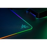 Razer Firefly V2 Gaming musemåtte Sort, Gaming Mus pad Sort, Sort, Monokromatisk, Flere, Gaming musemåtte