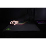 Razer Gigantus Sort Gaming musemåtte, Gaming Mus pad Sort, Monoton, Skum, Gummi, Skridsikker bund, Gaming musemåtte