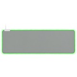 Razer Goiathus Extended Chroma Sort, Hvid Gaming musemåtte, Gaming Mus pad Hvid/grå, Sort, Hvid, Monoton, Skridsikker bund, Gaming musemåtte