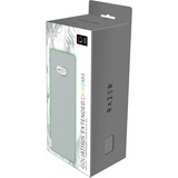 Razer Goiathus Extended Chroma Sort, Hvid Gaming musemåtte, Gaming Mus pad Hvid/grå, Sort, Hvid, Monoton, Skridsikker bund, Gaming musemåtte