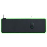 Razer Goliathus Extended Chroma Gaming musemåtte Sort, Gaming Mus pad Sort, Sort, Monokromatisk, Gummi, USB-drevet, Skridsikker bund, Gaming musemåtte