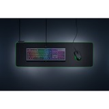 Razer Goliathus Extended Chroma Gaming musemåtte Sort, Gaming Mus pad Sort, Sort, Monokromatisk, Gummi, USB-drevet, Skridsikker bund, Gaming musemåtte