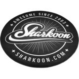 Sharkoon Floor Mat Dele & tilbehør til videospilstol, Protective mat Sort/Hvid, Køreunderlag, Sort, Hvid, Polyester, 1200 mm, 1200 mm, 5 mm