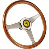 Thrustmaster 2960822 tilbehør til spillekonsol Racerhjul, Udskiftnings rat Brown/Sølv, Racerhjul, Træ, Grå, Metal, Kina, 1 stk, 108 mm