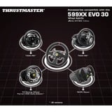 Thrustmaster 599XX EVO 30 Sort USB 1.1 speciel PC, PlayStation 4, Playstation 3, Xbox One, Udskiftnings rat Sort, speciel, PC, PlayStation 4, Playstation 3, Xbox One, Ledningsført, USB 1.1, Sort, 300 mm