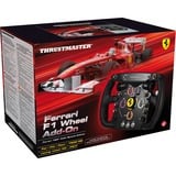Thrustmaster Ferrari F1 Sort RF Rat Analog PC, PlayStation 4, PlayStation 5, Playstation 3, Xbox, Udskiftnings rat Sort/Sølv, Rat, PC, PlayStation 4, PlayStation 5, Playstation 3, Xbox, D-måtte, Analog, Trådløs, RF