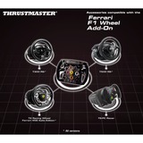 Thrustmaster Ferrari F1 Sort RF Rat Analog PC, PlayStation 4, PlayStation 5, Playstation 3, Xbox, Udskiftnings rat Sort/Sølv, Rat, PC, PlayStation 4, PlayStation 5, Playstation 3, Xbox, D-måtte, Analog, Trådløs, RF