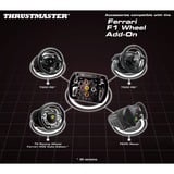 Thrustmaster Ferrari F1 Sort RF Rat Analog PC, Playstation 3, Udskiftnings rat Sort/Sølv, Rat, PC, Playstation 3, D-måtte, Analog, Trådløs, RF