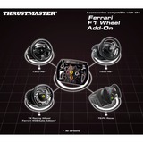 Thrustmaster Ferrari F1 Sort RF Rat Analog PC, Playstation 3, Udskiftnings rat Sort/Sølv, Rat, PC, Playstation 3, D-måtte, Analog, Trådløs, RF