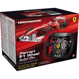 Thrustmaster Ferrari F1 Wheel Add-On Speciel PC USB 2.0 Sort, Udskiftnings rat Sort/Sølv, Speciel, PC, D-måtte, Ledningsført, USB 2.0, Sort