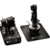 Thrustmaster Hotas Warthog Joystick PC, Sort Sort/Sølv, Joystick, PC, Kabel, Sort