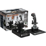 Thrustmaster Hotas Warthog Joystick PC, Sort Sort/Sølv, Joystick, PC, Kabel, Sort