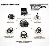 Thrustmaster T300 RS GT Sort Rat + Pedaler Analog/digital PC, PlayStation 4, Playstation 3 Sort, Rat + Pedaler, PC, PlayStation 4, Playstation 3, D-måtte, Analog/digital, Ledningsført, Sort