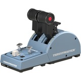 Thrustmaster TCA Quadrant Airbus Edition Sort, Blå USB Flysimulator Analog/digital PC, Gashåndtag Blå-grå/Sort, Flysimulator, PC, Analog/digital, Ledningsført, USB, USB Type-A, USB Type-C