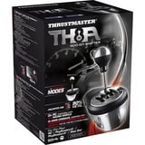 Thrustmaster TH8A SHIFTER ADD-ON Gearbox, Gearstang Sort/Sølv, PS4 / PS3 / XBox One / PC