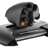 Thrustmaster TWCS Throttle Sort USB Joystick Analog PC, Gashåndtag Sort/Orange, Joystick, PC, Analog, Ledningsført, USB, Sort