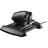 Thrustmaster TWCS Throttle Sort USB Joystick Analog PC, Schubregler Sort/Orange, Joystick, PC, Analog, Ledningsført, USB, Sort