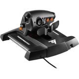 Thrustmaster TWCS Throttle Sort USB Joystick Analog PC, Schubregler Sort/Orange, Joystick, PC, Analog, Ledningsført, USB, Sort