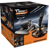 Thrustmaster T-16000M FCS Hotas Sort, Orange USB Joystick Analog/digital MAC, PC Sort/Orange, Joystick, MAC, PC, D-måtte, Analog/digital, Ledningsført, USB