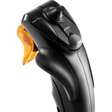 Thrustmaster T.16000M FCS SPACE SIM DUO Sort, Orange USB Flightstick Analog/digital PC, Joystick Sort/Orange, Flightstick, PC, Analog/digital, Ledningsført, USB, Sort, Orange